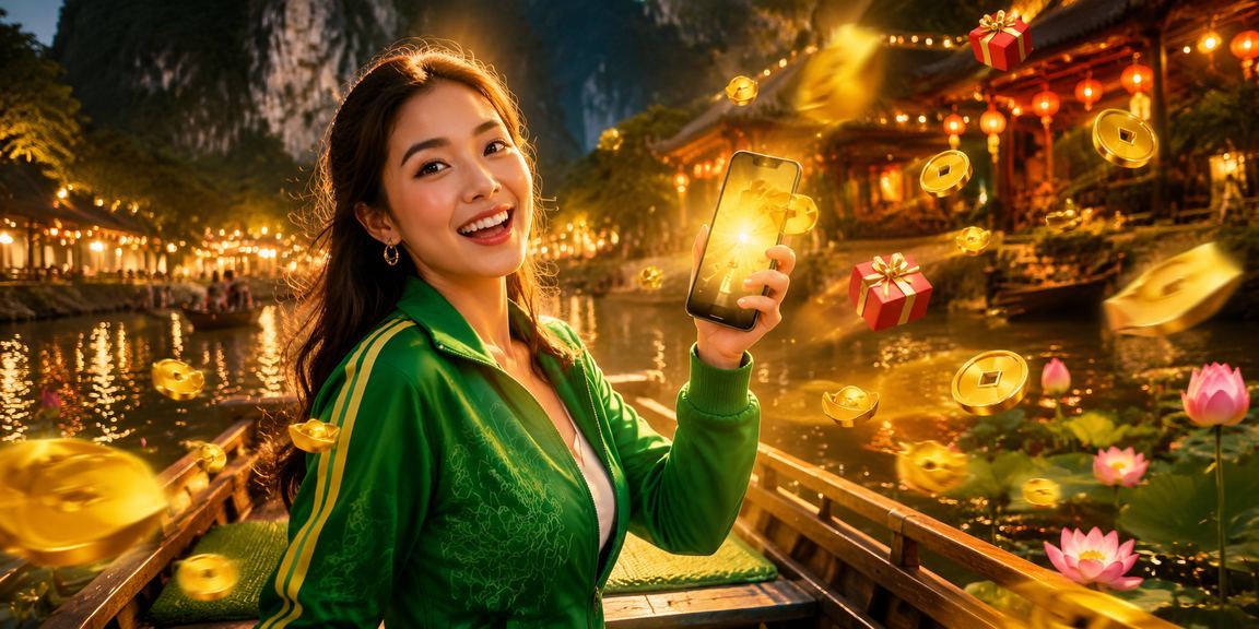 Chợ đêm Ninh Bình rực rỡ ánh đèn, người chơi nhận thưởng hoàn tiền qua điện thoại
